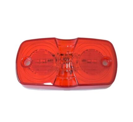 Faro lateral led tipo ocho 12/24 voltios rojo A034